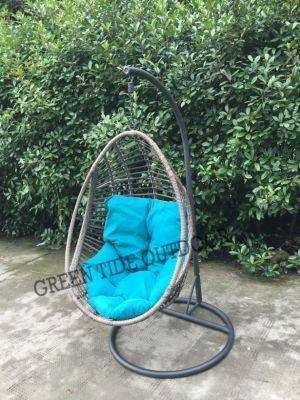 Outdoor Patio Furniture Garden Rattan Hanging Swing Egg Chair