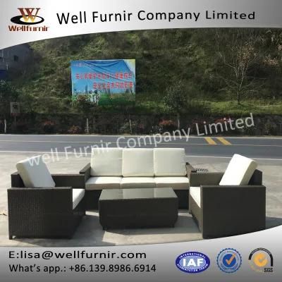 Well Furnir 5 Seater Sectional Sofa Set with Cushion (WF-7405)