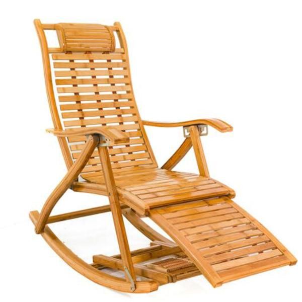 Adjustable Folding Deck Chair for Patio Balcony