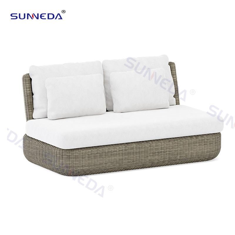 Modern Rattan Sofa Set Leisure Aluminum Outdoor Garden Furniture