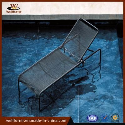 Outdoor Aluminum Leisure Beach Pool Hotel Folding Daybed