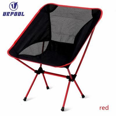 Ultralight Portable Folding Outdoor Camping Chair for Hiking Picnic Fishing with Carry Storage Bag
