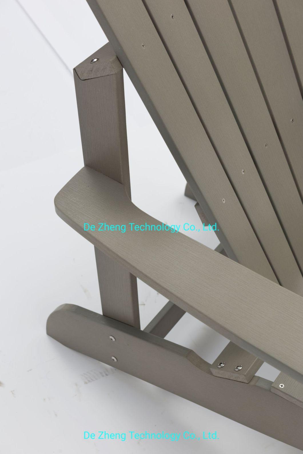 King Size Adirondack Chair Adult-Size Weather Resistant Lumber Back Support Polywood Chair