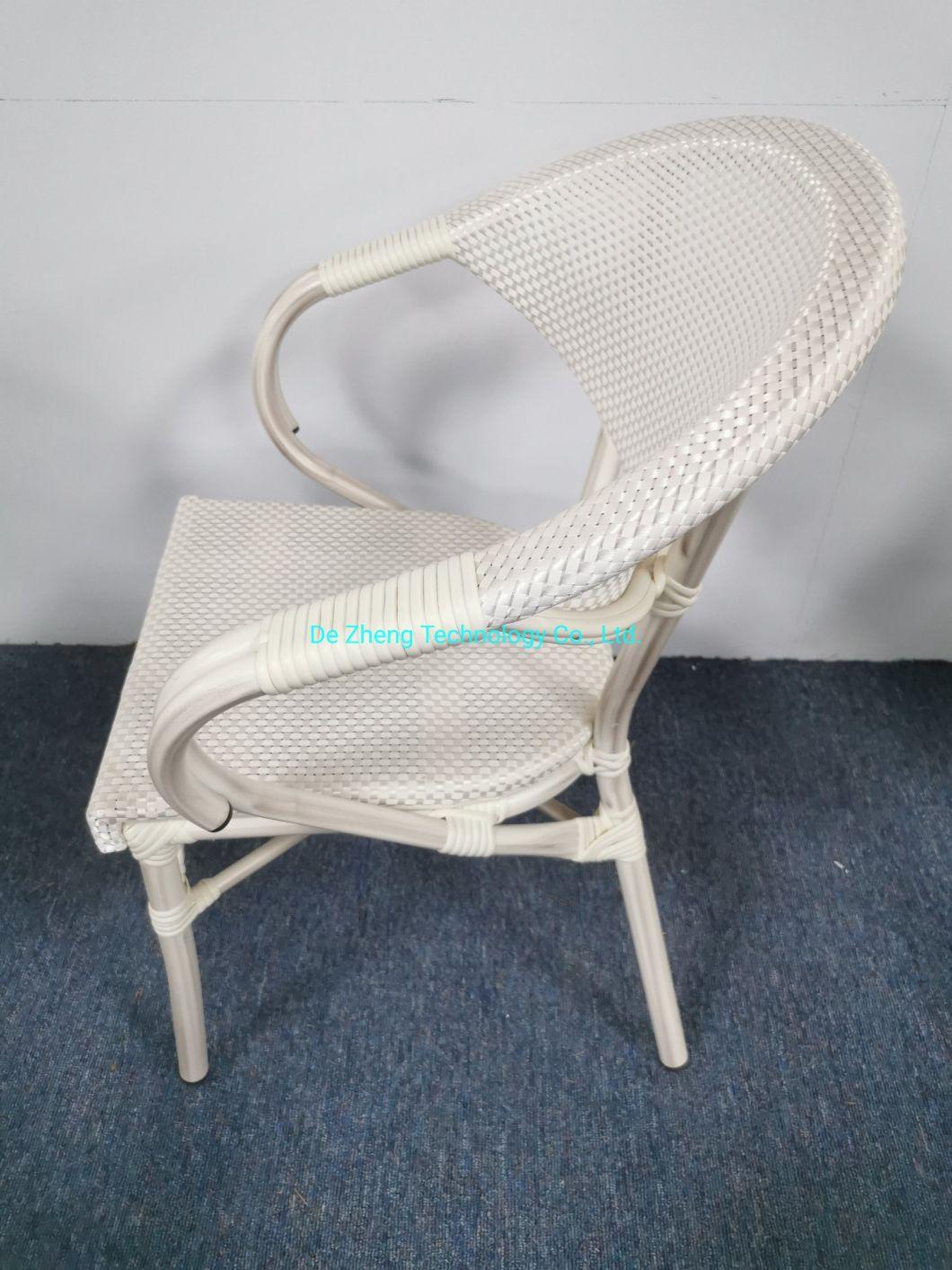 Good Quality Textylene Mesh Outdoor Chair Dining Furniture Patio Garden Table and Chairs Modern Design Rattan Dining Set