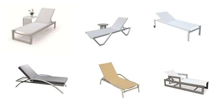 Modern Cheap Chaise Lounge Pool Lounge Chair Garden Daybed Sun Beds Outdoor Furniture