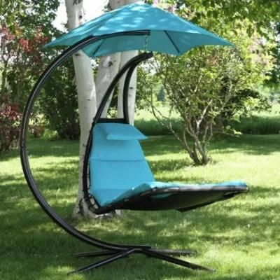 Hanging Swing Umbrella Beach Chair with Stand