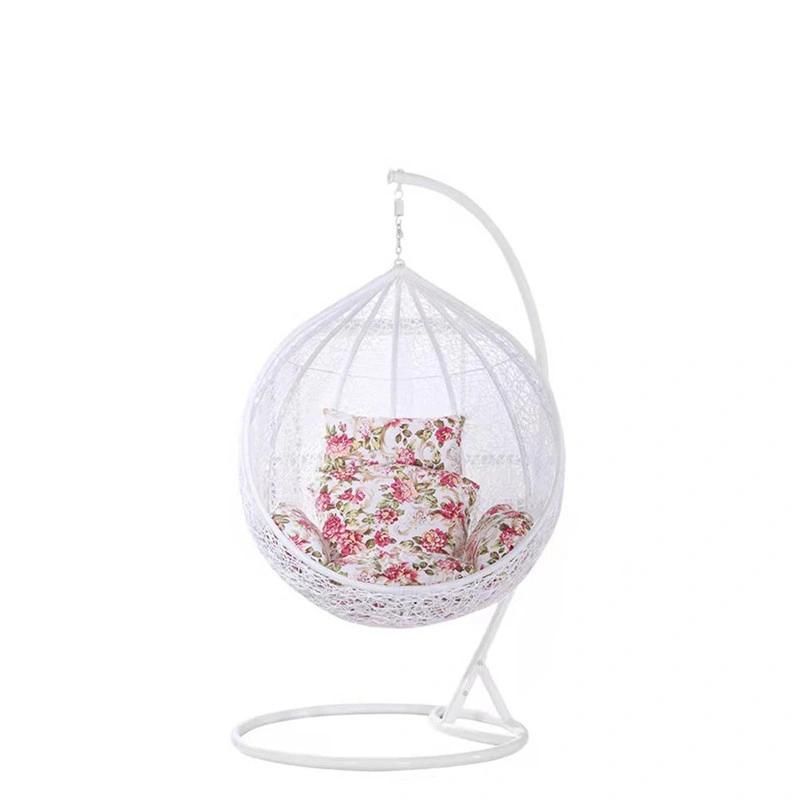 Outdoor Hotel Terrace Rattan Warter Dropped Wicker Hanging Swing Chair