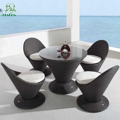 Modern Whole Aluminum Dining Chair and Table Outdoor Garden Furniture Sets