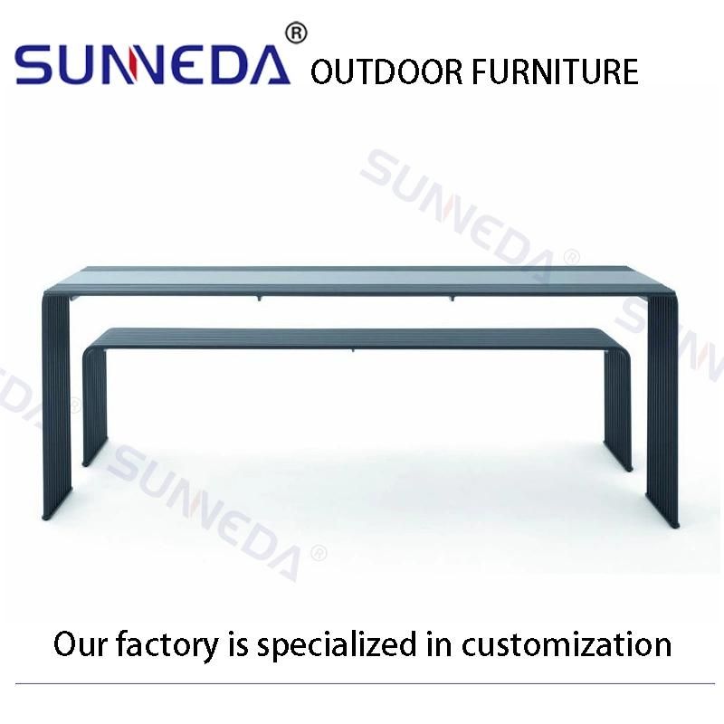 Leisure Garden Furniture Uphostery Style Patio Outdoor Table with Chairs