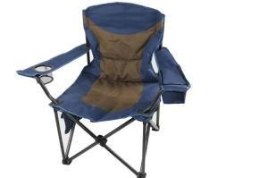 Camping Folding Chair with Cup Holder and Pockets Beach Chair