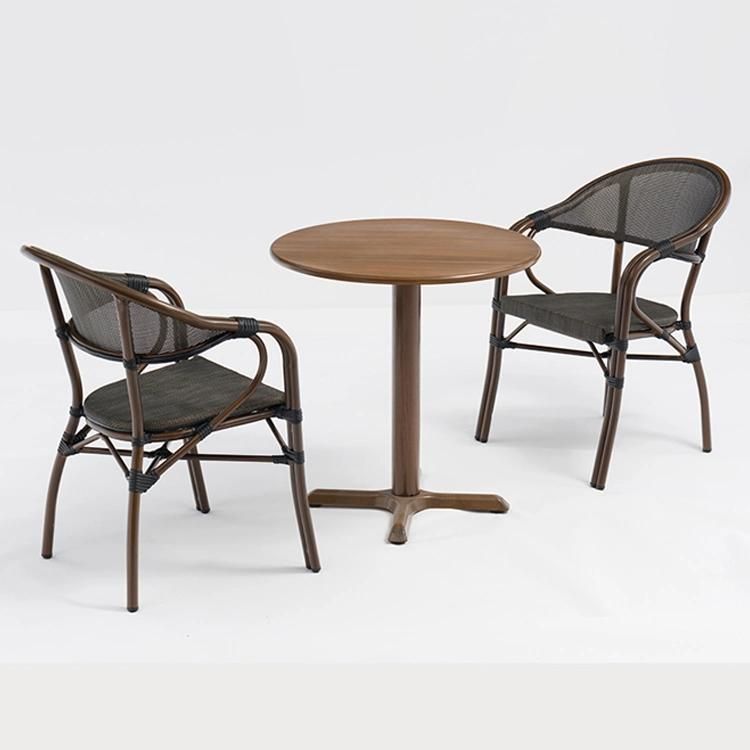 5 PCS Patio Furniture Metal Chairs and Table Sets Garden Outdoor Furniture