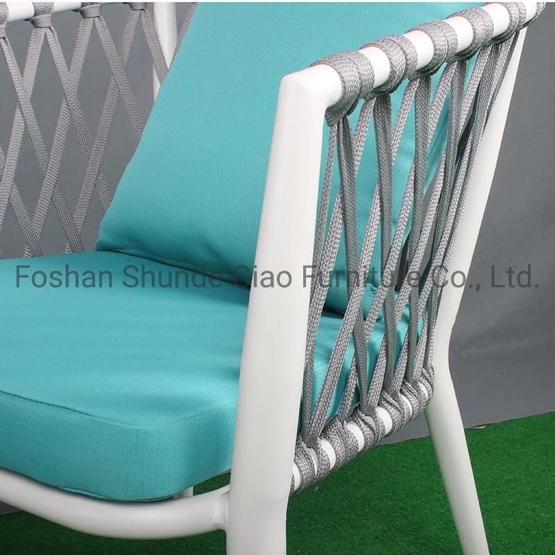 Leisure Hotel Aluminum Garden Sofa Patio Cafe Shop Outdoor Furniture