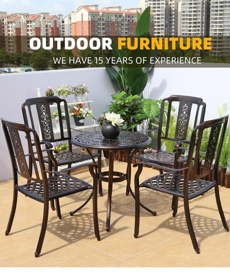 Outdoor Patio Furniture Aluminum Camping Garden Tables and Chairs