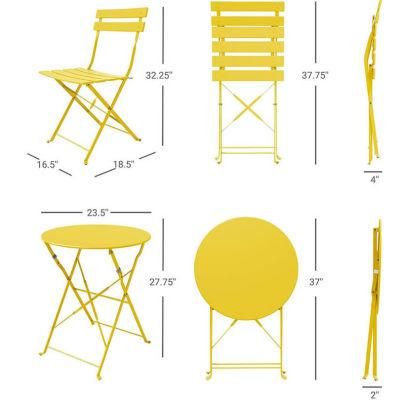 Leisure Garden Beach Sets Outdoor Colourful and Portable Bistro Sets