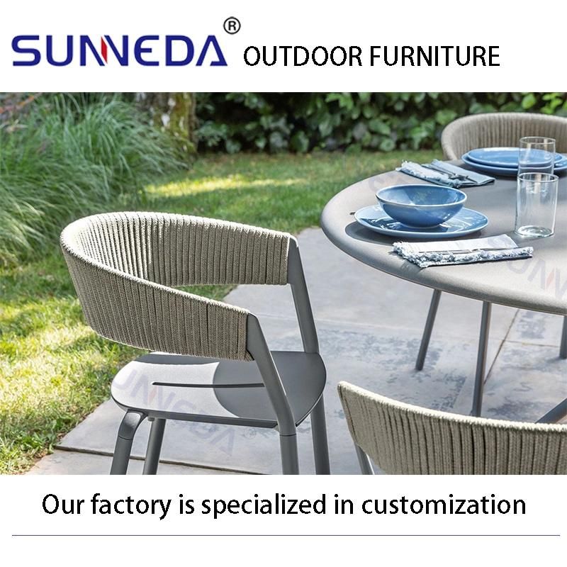 All Weather Comfortable Customize Durable Popular Stack Structure Chair Set