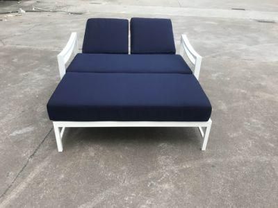Lounger Modern Aluminum Outdoor Garden Sectional Corner Outdoor Sectional Sofa