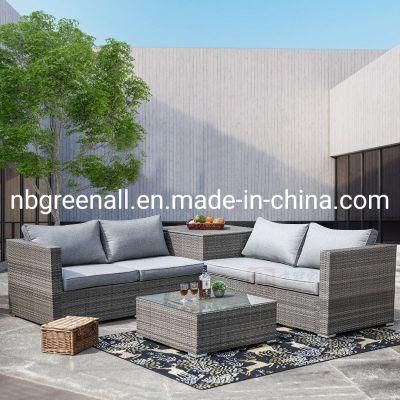 Wholesale New Rattan Home Balcony Outdoor Garden Patio Bistro Sofa Furniture