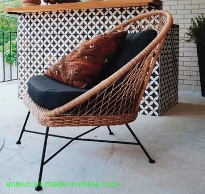 Outdoor Garden Nordic Balcony Open-Air Cushion Cushion Rattan Chair
