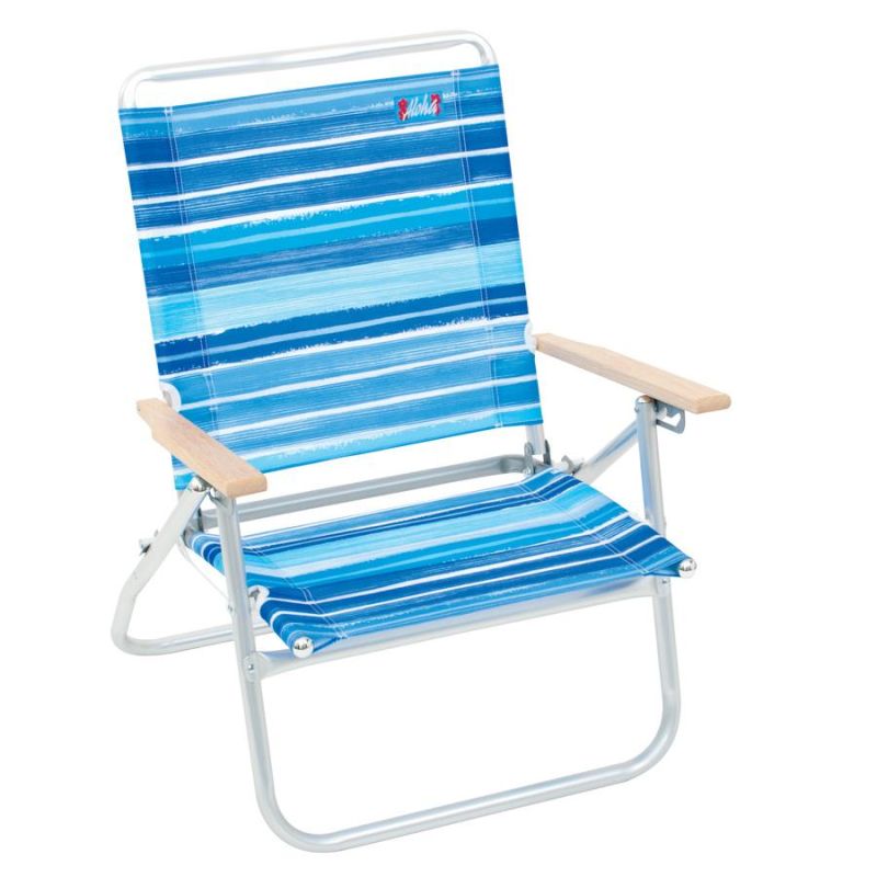 Outdoor Aluminum Folding Beach Chair Aluminum Fishing Chair Portable Folding Beach Chair Outdoor Camping