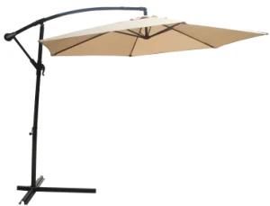 Umbrella Parasol Overhanging 3, 5m Handle Cantilever Outdoor Garden Patio Shade Umbrella