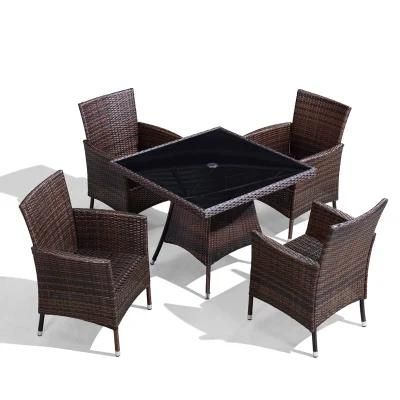Outdoor Dining Rattan Patio Garden Outside Furniture