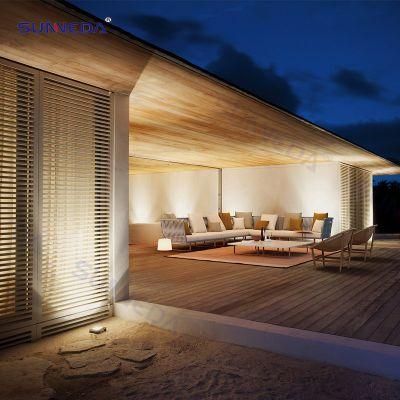 Modern Hotel Luxury Sofa Rattan Outdoor Sofa Set