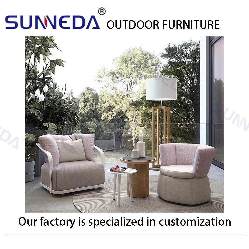 Wholesale Lounge Creative Design Upholstered Durable Outdoor Simple Sofa Furniture