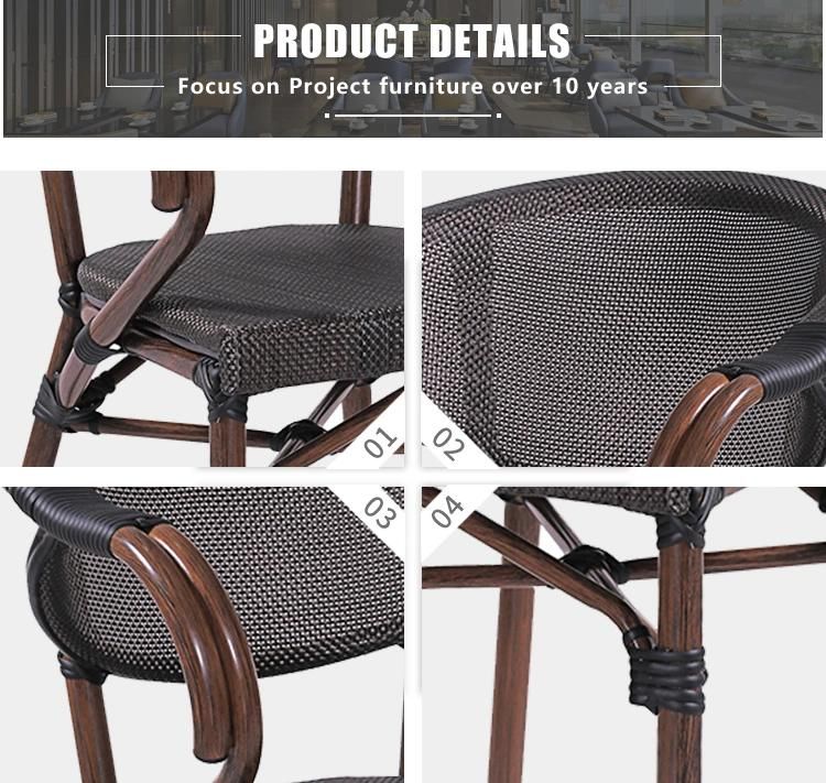 (SP-OC379) Customized Rattan Aluminium Outdoor Furniture Mavable Camping Chair