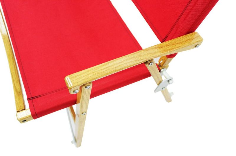 Relax Wooden Canvas Camping Folding Beach Chair