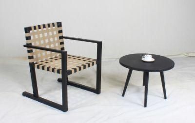 Leisure Garden Patio Belt Weaving Coffee Chat Set Outdoor Furniture