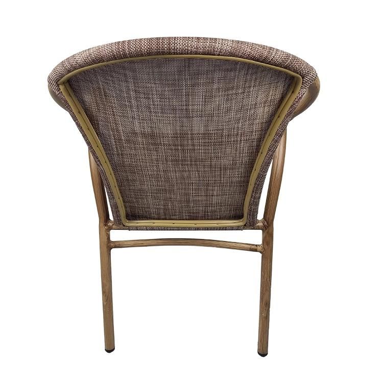 Wholesale Cheap Restaurant Used Restaurant Waterproof Quick Dry Textilene Bar Outdoor Chair