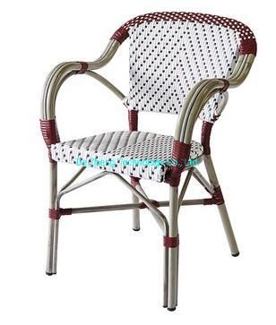 Hot Sale Bohemia North Style Outdoor PE Rattan Wicker Paris Cafe Leisure Garden Furniture