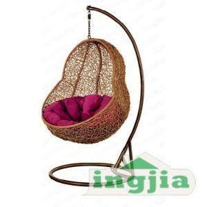 Relaxing Rattan Outdoor Swing Hanging Hammock Chair (JJ-F725)