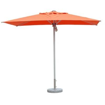 Wholesale Garden Yard Waterproof Single Top Hand Pull Rope MID Pole Umbrella
