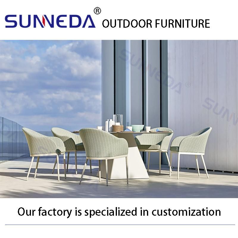 New Style Leisure Hotel Luxury Dining Modern Garden Chairs Set