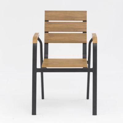 OEM Factory Polywood Coffee Modern Restaurant Dining Chair Set with Cheap Prices