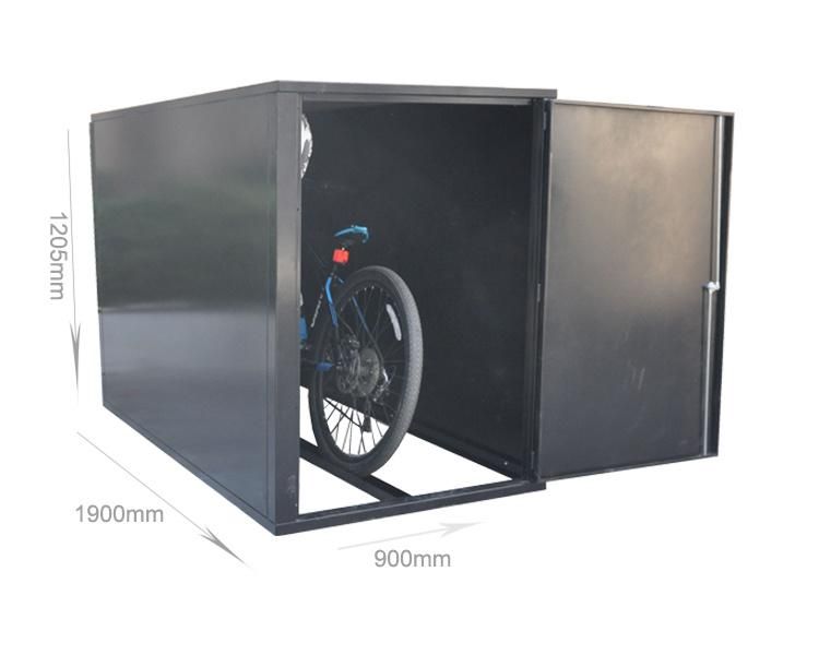 Garden Shed Storage Outdoor Metal Furniture Bicycle Container Storage Cabinet Locker Bike Box Garage Rack Shed