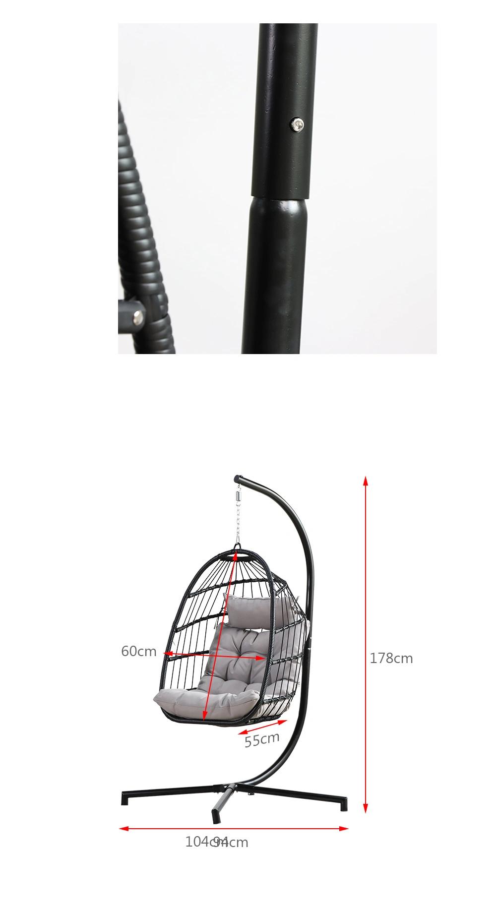Good Service OEM New Foshan Hammock Garden Indoor Folding Swing Hang Chair