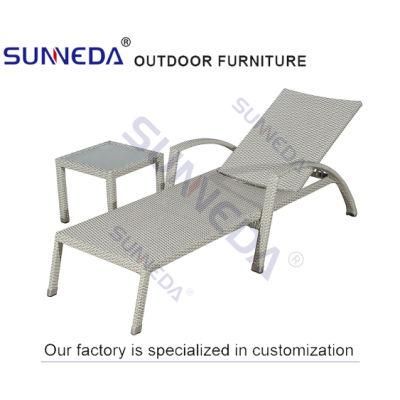 Outdoor Furniture Chair Garden Sets Resort Beach Sun Lounger Rattan Furniture