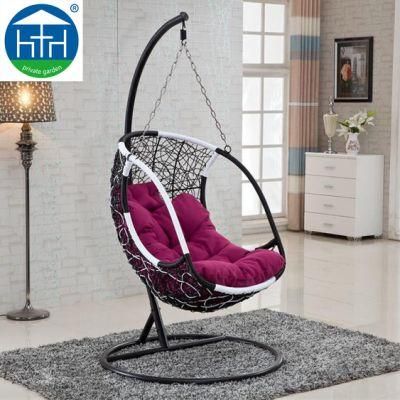 Cheap Outdoor Garden Furniture Swinging Chair with Cushion