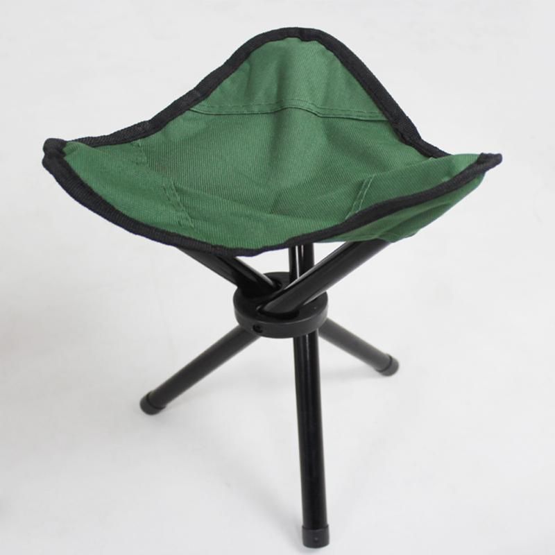 Portable Folding Seat Stool Chair-Lightweight Steel Fishing Chair Picnic Camping
