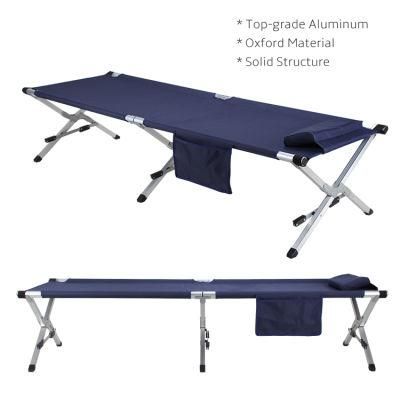 Oxford Material Garden Leisure Camping Bed Foldable