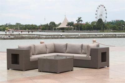 New Aluminum Darwin or OEM Rattan Corner The Range Wicker Sofa