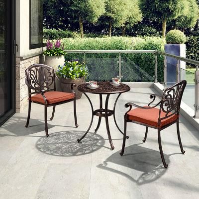 Classic Colored Cast Aluminum Outdoor Furniture