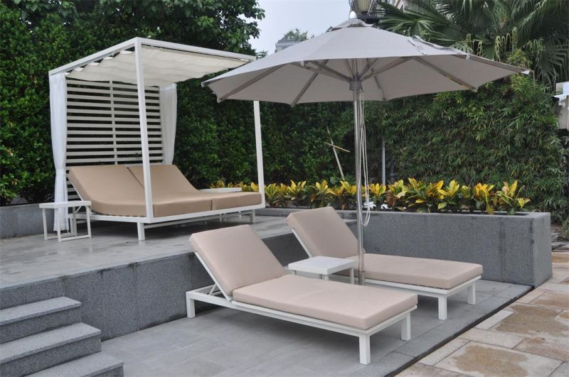 Modern Swimming Pool Patio Hotel Home Outdoor Furniture Beach Chair Sun Lounger Daybed Sunbed