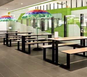 Outdoor Round / Square Heat Resistant Phenolic Table for Kfc/Mcdonald&prime;s