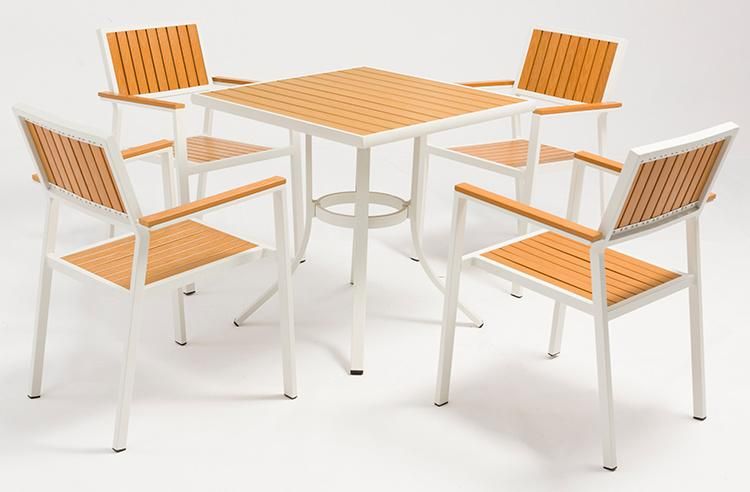 Restaurant Outdoor Garden Aluminum Furniture Outdoor Set Aluminum
