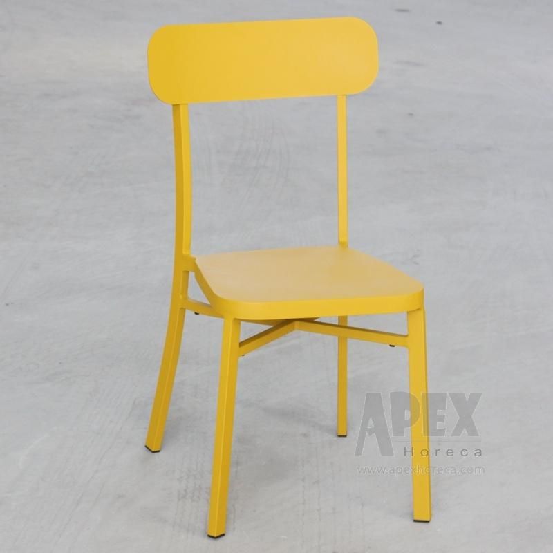 Commercial Furniture Restaurant Colorful Antique Metal Dining Chair