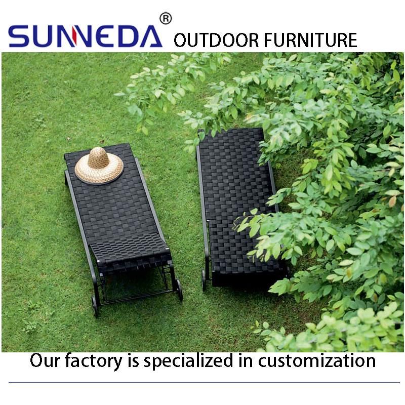 Sunshine Big Rattan High Quality Wicker Woven Round Furniture Set