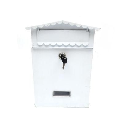 Outdoor Waterproof Wall Mounted Mailbox Modern Mailboxes Galvanized Steel Mailbox